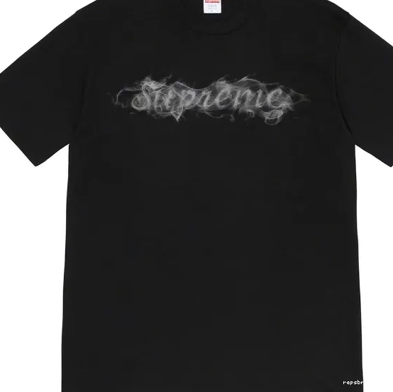 sleeved Opening S Logo T-shirt 19FW Smoke Season XL White M Short Black Tee L Smoke 1022